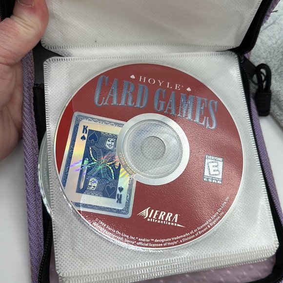 CD Zippered Vinyl Case with 12 Assorted-Game, Movie, Teaching Reference - Picture 14 of 14